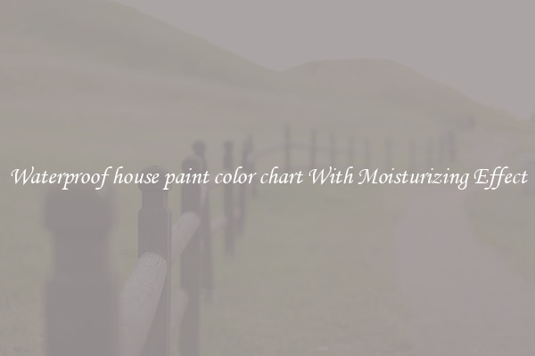 Waterproof house paint color chart With Moisturizing Effect