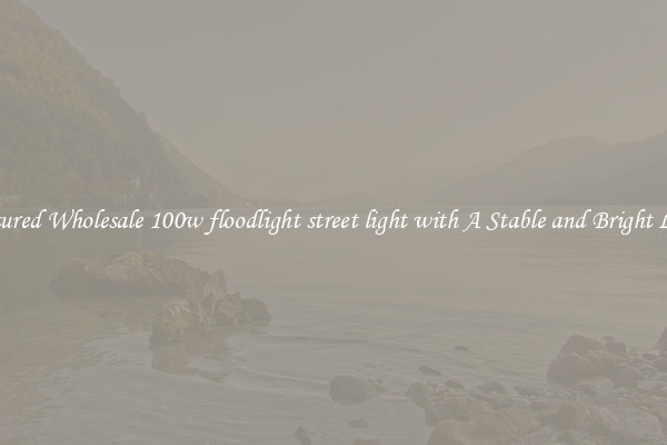 Featured Wholesale 100w floodlight street light with A Stable and Bright Light