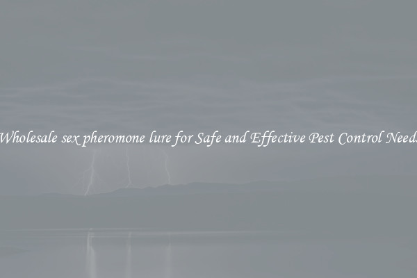Wholesale sex pheromone lure for Safe and Effective Pest Control Needs