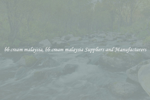 bb cream malaysia, bb cream malaysia Suppliers and Manufacturers