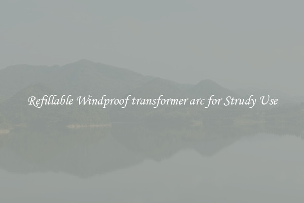 Refillable Windproof transformer arc for Strudy Use