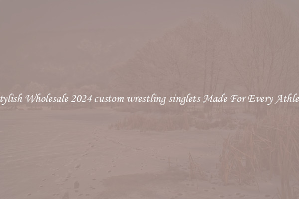 Stylish Wholesale 2024 custom wrestling singlets Made For Every Athlete